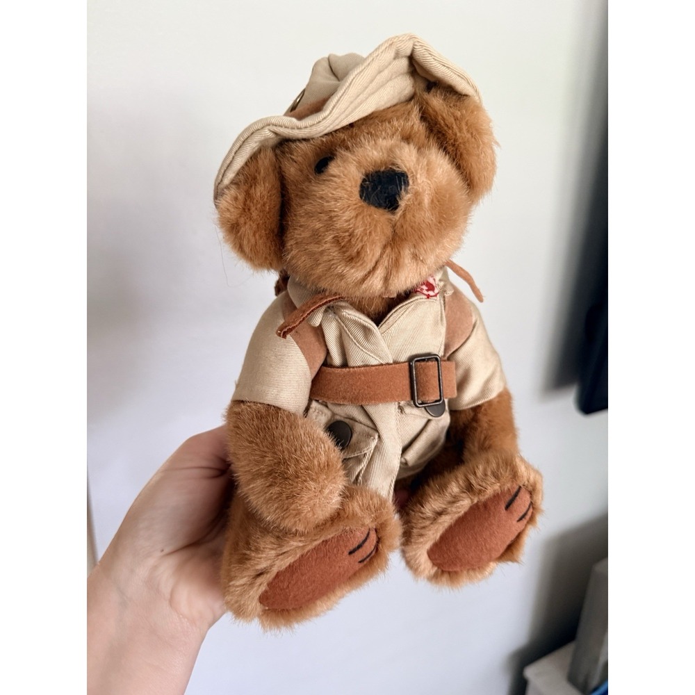 Jungle Joe's Safari Friends Plush Soft‎ Toy "Jungle Joe" Game Warden Bear